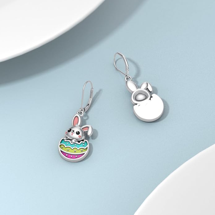 Seiyang Dangle Earrings 925 Sterling Silver Animal/American Flag/Turquoise Dangle Drop Earrings Jewelry Gifts for Women