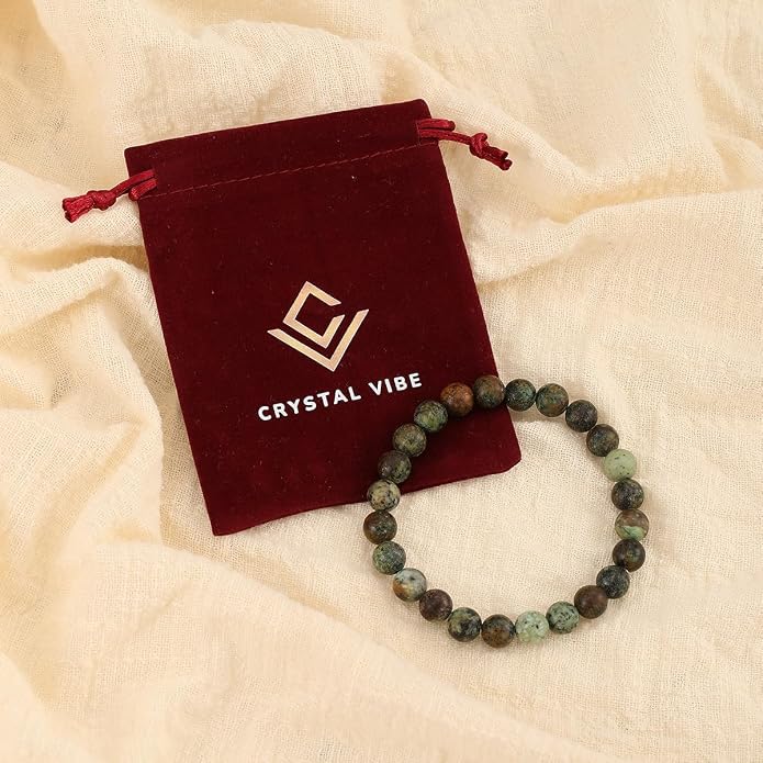 Crystal Vibe - Healing Crystal Bracelet for Women & Men | Natural Gemstone Bead Bracelet | Adjustable Handmade Energy Stone Bracelet | Bracelet for Meditation, Yoga & Daily Wear | Multiple Types