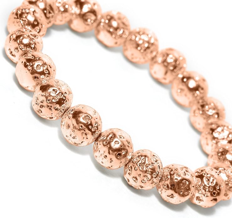 Arihant Gems And Jewels Reiki/Yoga Healing Crystal Stretchable Bracelet,100% Natural And Certified, Astrological Gemstone, Unisex Both For Men & Women - (8 Mm)