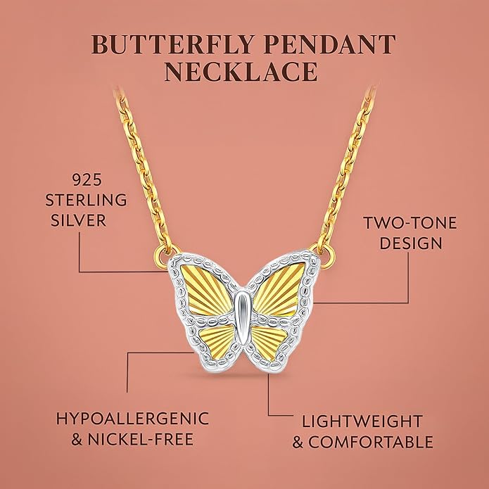 LeCalla 925 Sterling Silver Pendant Necklace | Crescent Moon and Star Necklace Jewelry | Handmade Charm Pendant Necklace for Women | Adjustable Chain Necklace Gifts for Women Valentine s Day, Mother s Day