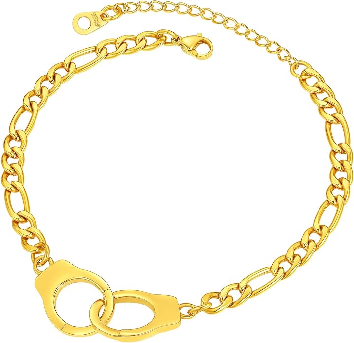 ChainsPro Anklets for Women Waterproof, Adjustable Stainless Steel/ Sterling Silver/14K Gold Plated Ankle Bracelets for Women, Non Tarnish Layered Anklets Beach Jewelry Gifts for Swimming & Daily Wear (Send Gift Box)