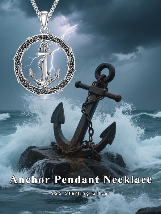 Midari Ocean Necklace 925 Sterling Silver Flamingo Mama Bear Dolphin Penguin Sea Turtle Axolotl Desert Cactus Nautical Rudder Tropical Palm Compass Wave Pendant Boho Jewelry Gifts for Women Men