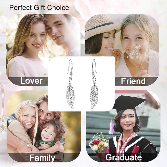 Cute Animal Leverback Earring 925 Sterling Silver Summer Bohemia Beach Theme Earrings for Women