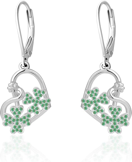 Sterling Silver Abalone Shell Filigree Dangle Drop Earrings Bohemia Jewelry Gift for Women Mother Mom