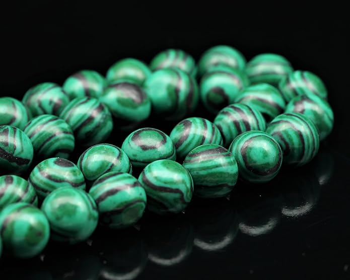 Natural Gemstone Beaded Choker Necklace | 8mm Handmade Adjustable Jewelry for Men & Women | Chakra Balancing Crystal Necklace | Spiritual Gift | Macrame Cord with Extender