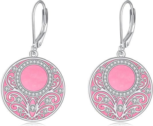 Teardrop Earrings Sterling Silver Filigree Irish Celtic Teardrop Drop Earrings Jewelry Gifts For Women