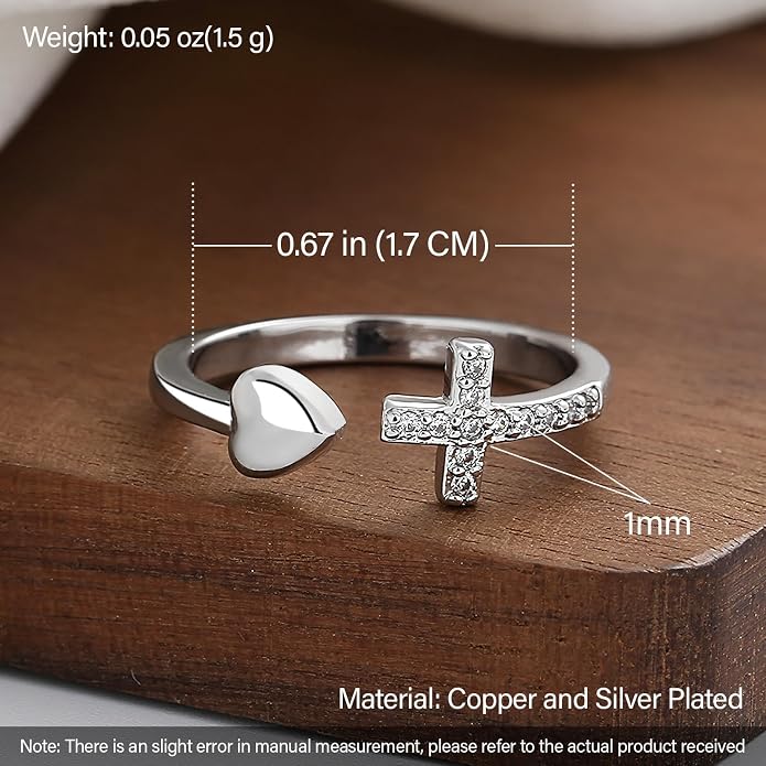 925 Sterling Silver Ring Minimalist Adjustable Rings Band Handmade Rings for Women Girls