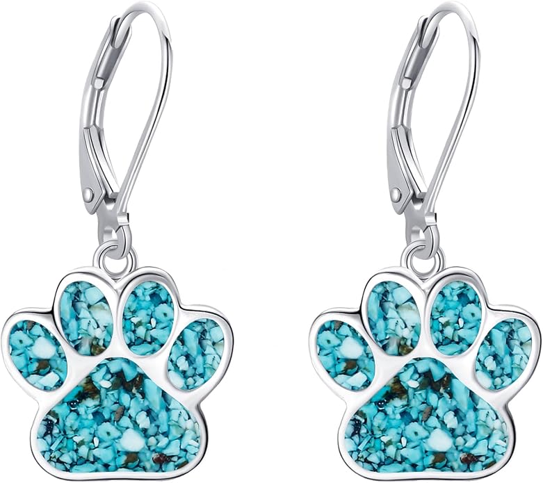 Butterfly/Paw Print/Highland Cow/Cat/Dog/Hummingbird/Dragonfly Earrings 925 Sterling Silver Animal Hypoallergenic Drop Dangle Earrings Animal Valentine's Day Jewelry for Women