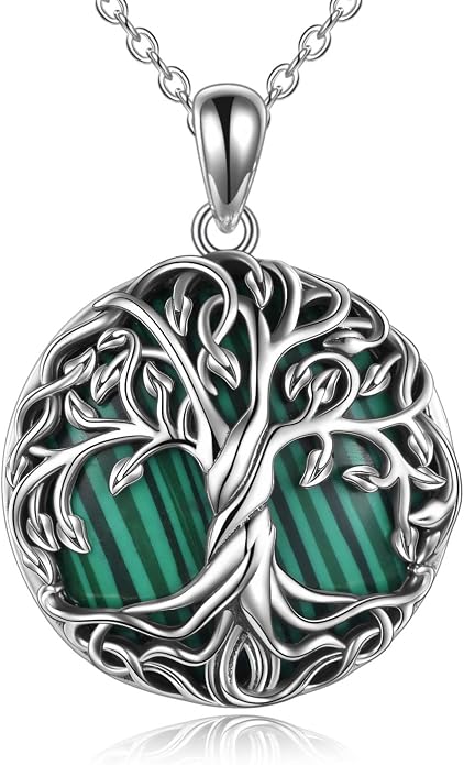 WINNICACA Tree of Life Gifts for Women 925 Sterling Silver Tree of Life Celtic Pendant Necklace Family Irish Jewelry Gifts for Women Wife Girlfriend Anniversary Birthday Gift