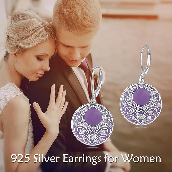 Teardrop Earrings Sterling Silver Filigree Irish Celtic Teardrop Drop Earrings Jewelry Gifts For Women