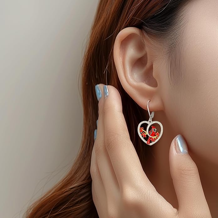 Tree of Life/Cat/Turtle/Butterfly/Flower/Celtic/Turquoise/Moonstone Dangle Earrings for Women Sterling Silver Cute Animals Drop Earrings Jewelry Gifts