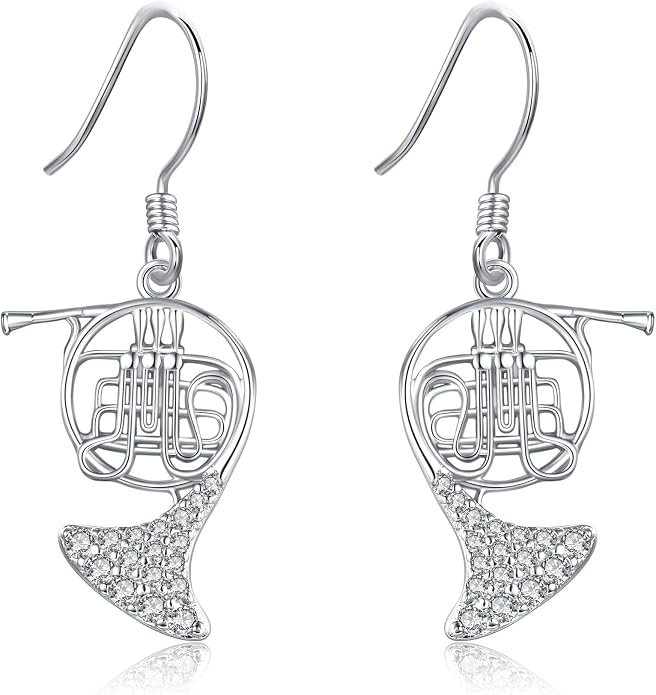 Teacup/Claddagh/Lilith/Book Cat/Star/French Horn/Horse Shoe/Filigree dangle earrings Cute Earrings Jewelry for Women