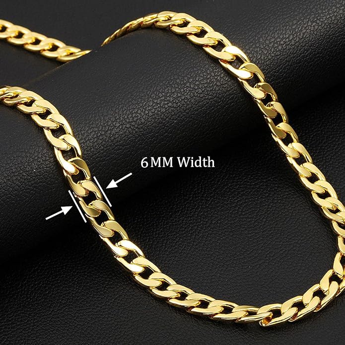 Natural Freshwater Baroque Pearl Necklace 14K Gold Plated Dainty Choker Necklace for Women Girls Snake Chain/Cuban Link/Paperclip/Ball Beaded Chain/Tennis Chain Fashion Jewelry for Gift