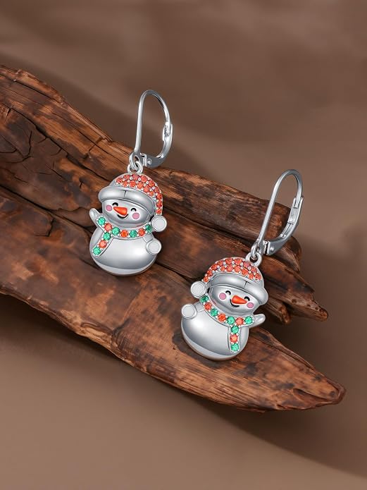 Seiyang Dangle Earrings 925 Sterling Silver Animal/American Flag/Turquoise Dangle Drop Earrings Jewelry Gifts for Women