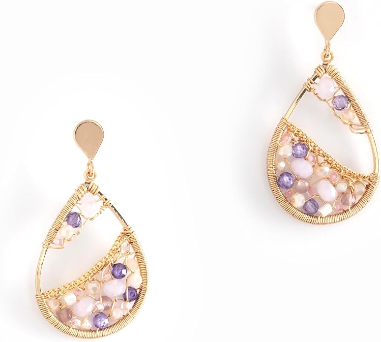 Dangle Bead Earring - Choice of Colors