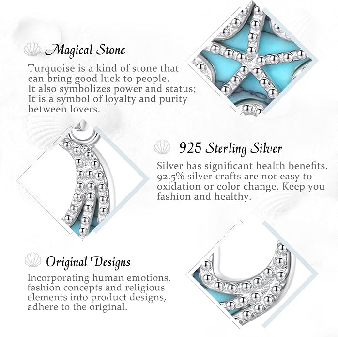 Vito 925 Sterling Silver Teardrop Earrings for Women, Moonstone Turquoise Drop Dangle Earrings Cat Snake Turtle Tree of Life Leverback Earrings Boho Jewelry Gift for Mom Wife