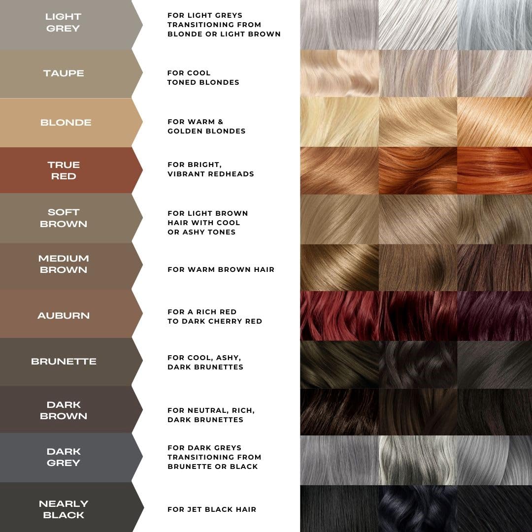 MADLUVV Brow Stamp Kit with Brow Stencils – Easy Eyebrow Shaper for Natural-Looking Brows – Popular Eyebrow Stencil Kit Used by Professionals – 9 Shapes, Spoolie, Travel Bag & Stamp (True Red)