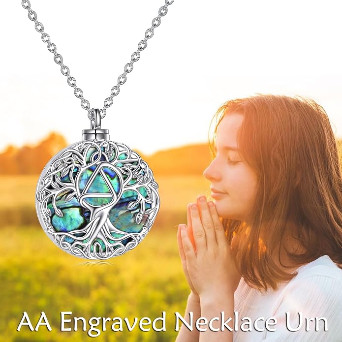 YFN Tree of Life Necklace Sterling Silver Celtic Knot Tree Pendant Jewelry Gifts for Women Men