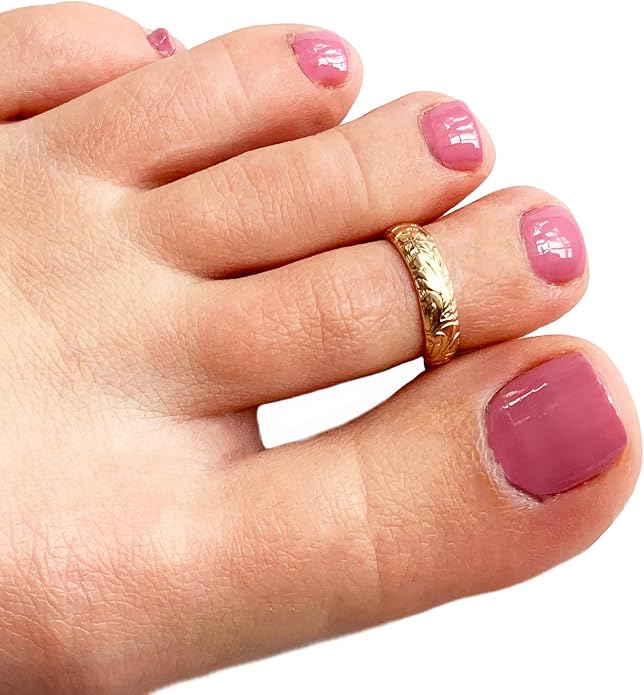 Toe Ring | The Coastline | 14K Gold Filled or Sterling Silver Adjustable Toe Ring | Attire for Your Toes | Toe Rings for Women | Unique Quality Foot Jewelry
