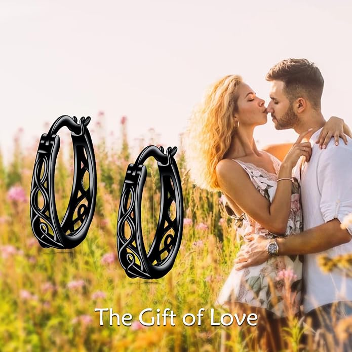 Sterling Silver Hoop Earrings Small Hoop Sun/Leaf/Triangle Huggie Earrings for Women Hypoallergenic