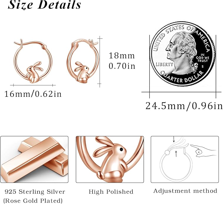 Cute Animal Leverback Earring 925 Sterling Silver Summer Bohemia Beach Theme Earrings for Women