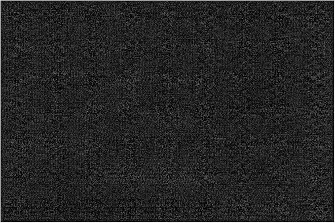 Luul Home Easy Jute Rugs 2x3 Dark Gray Color Living Room Indoor Outdoor Door Mat for Farmhouse Patio and Kitchen Rug High Traffic Washable Easy to Clean Solid Boho Woven Design Outside Carpet (2 x 3)