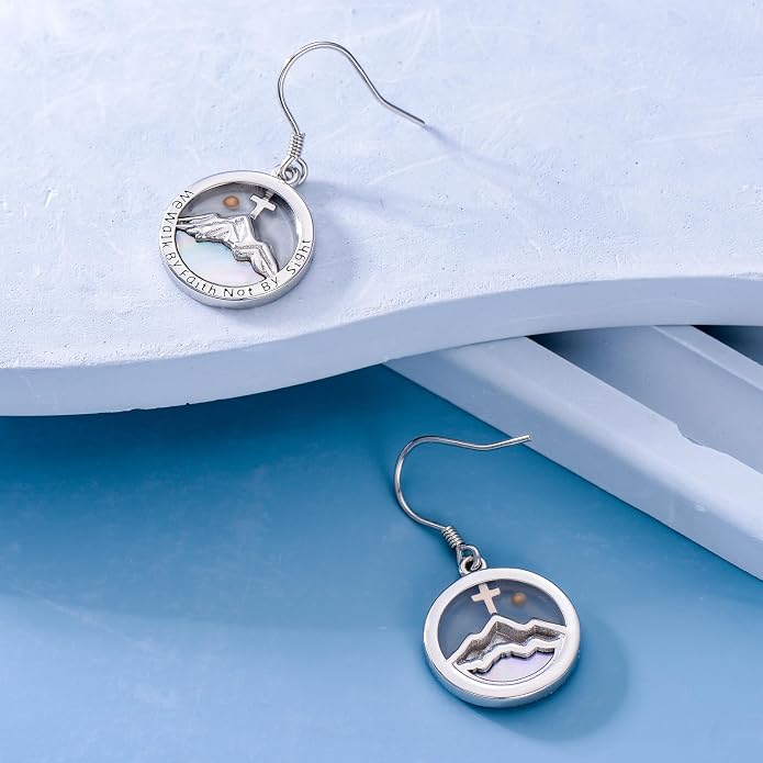 PROESS Sword/Lotus/Hummingbird/Squirrel/Cow Earrings Skull Stud Earrings 925 Sterling Silver Earrings Birthday Christmas Jewelry Gifts for Women Men