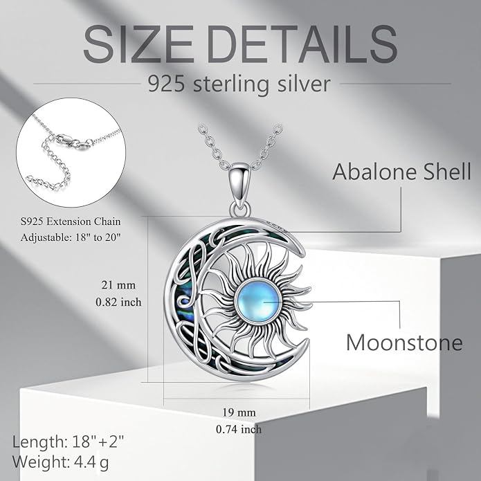 SIMONLY Protection Necklace Sterling Silver Jesus/Virgin Mary/Guadalupe Cross Necklace Mustard Seed Evil Eye Pentagram Amulet Jewelry Christmas Birthday Gifts for Women Men