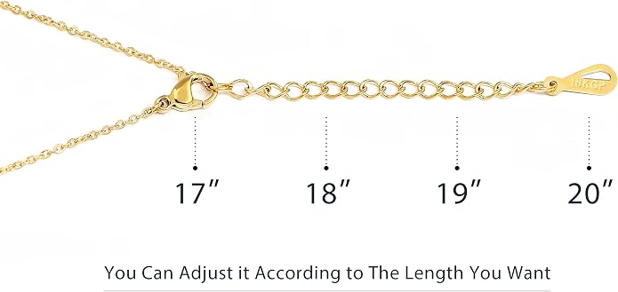 Lazycat Name Bar 18K Plated Bar Necklace,Engravable Name or Blessings Necklace