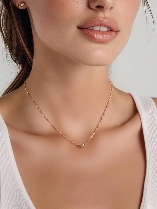 ChicSilver 925 Sterling Silver Cross/Heart/Butterfly/Star/Moon Necklace for Women, Hypoallergenic Dainty Small Silver Pendant Necklaces (with Gift Box)