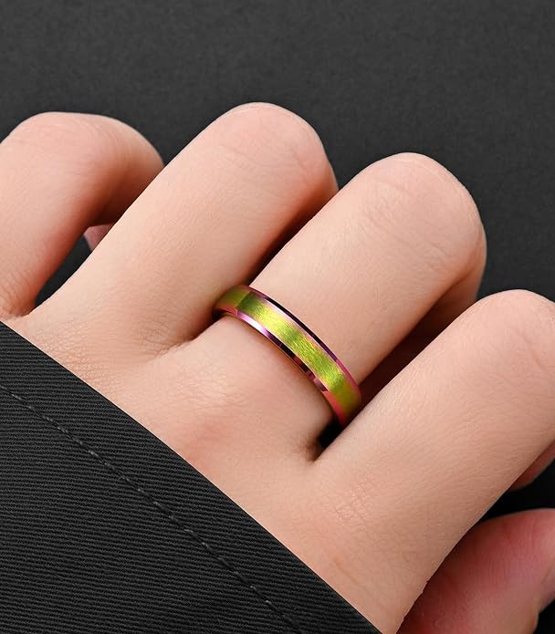 King Ring Tungsten 4/6/8/10mm Rings – Super Polished Matt Finish Tungsten Rings – Designed in USA
