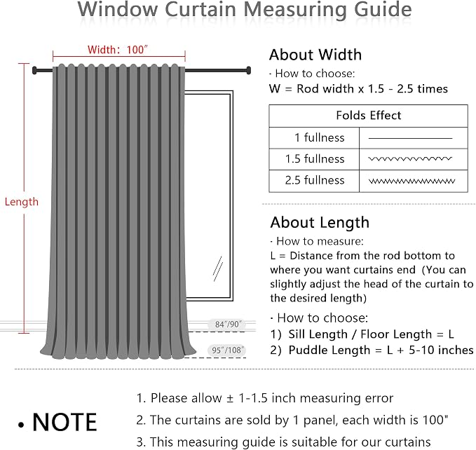 MYSKY HOME Natural Linen Living Room Curtains, Semi Sheers Light Filtering Back Tab Privacy Drapes for Patio Pergola Gazebo Nice Vertical Elegant Style, Beige White, 100 x 95 Inches, 1 Panel
