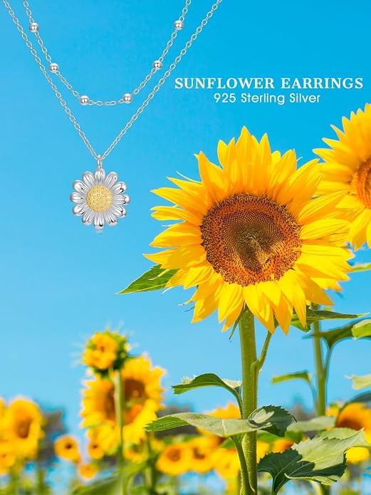 Midari Ocean Necklace 925 Sterling Silver Flamingo Mama Bear Dolphin Penguin Sea Turtle Axolotl Desert Cactus Nautical Rudder Tropical Palm Compass Wave Pendant Boho Jewelry Gifts for Women Men