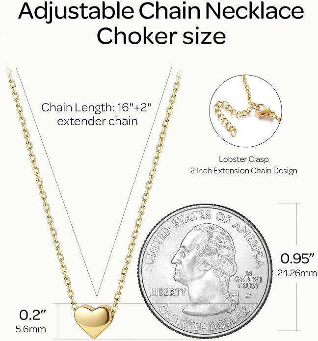 ChicSilver 925 Sterling Silver Cross/Heart/Butterfly/Star/Moon Necklace for Women, Hypoallergenic Dainty Small Silver Pendant Necklaces (with Gift Box)