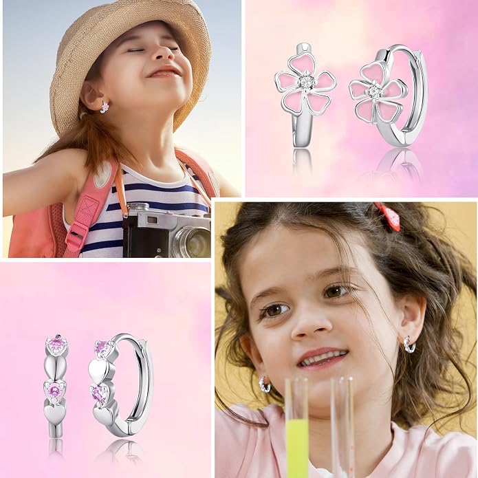 24 Pairs Stainless Steel Flat Back Earrings Set -Secure and Comfortable Screwback Earrings with Diverse Designs, Perfect for Multiple Piercings and Everyday Wear
