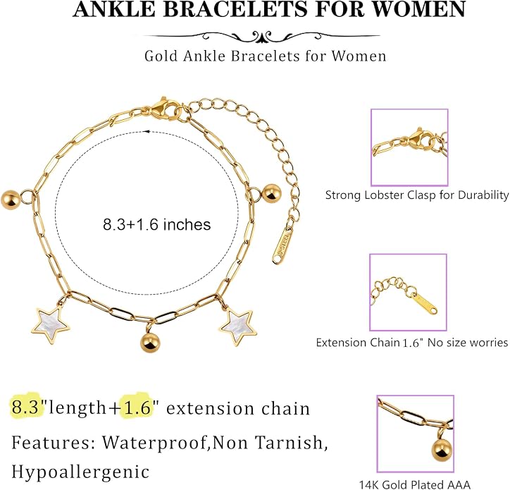 Summer Beach & Office Anklet for Women Stylish Unique Design