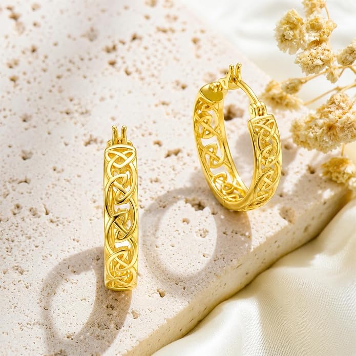 Gold Dainty Hoop Earrings for Women Hypoallergenic Lightweight 14K Gold Huggie Earrings Jewelry Valentines Day Gifts for Wife Girlfriend Her