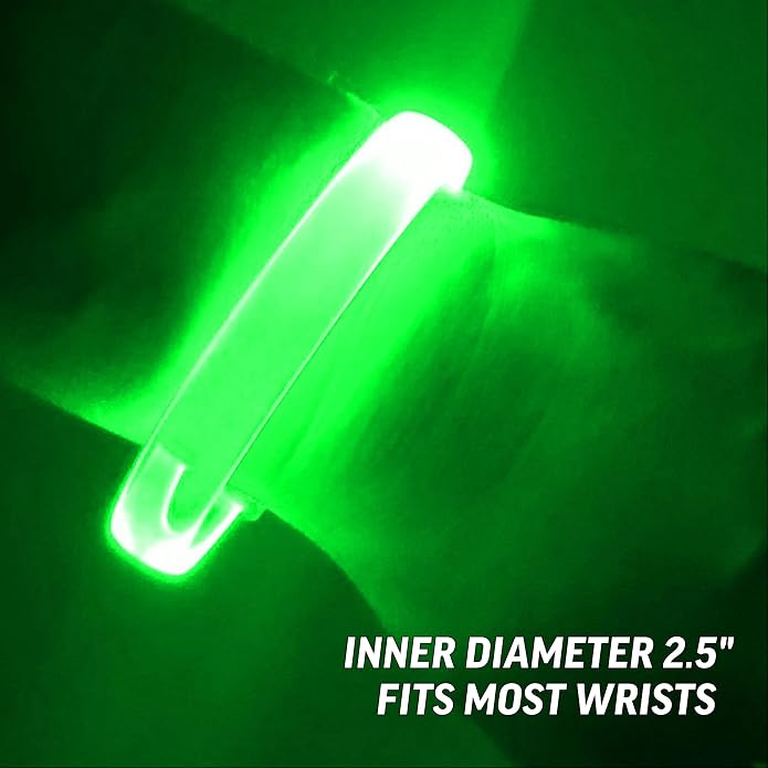 12 Magic Band Pack | Glow in The Dark | Flashing Light up for Concerts | Running Lights for Runners | Glow in The Dark Bracelets | Led Bracelet