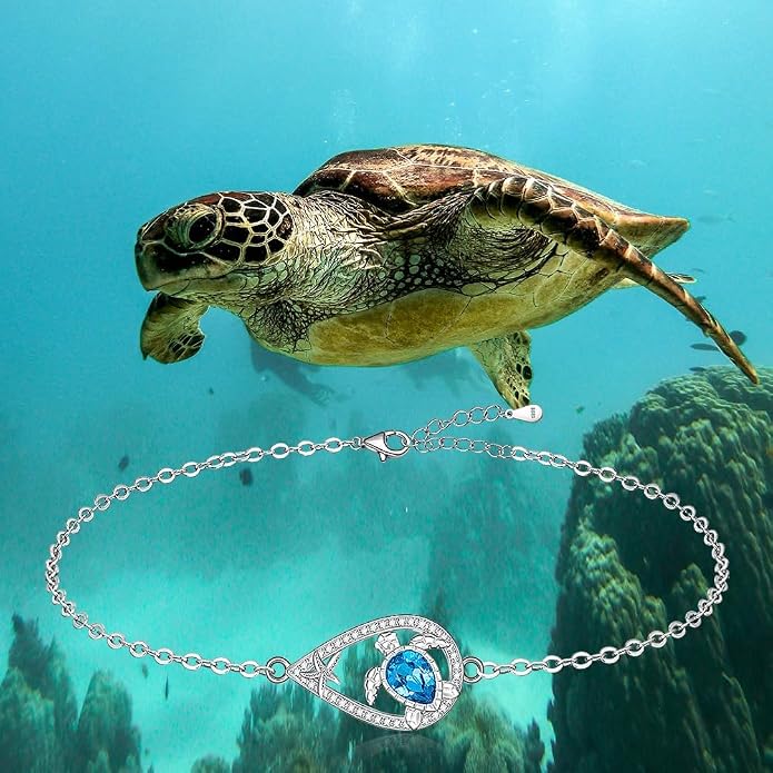 Infinity Cat Paw Print Celtic Knot Sea Turtle Elephant Flamingo Butterfly Dolphin Evil Eye Anklets Bracelets for Women Sterling Silver Adjustable Ankle Bracelet Summer Beach Lovers Gift
