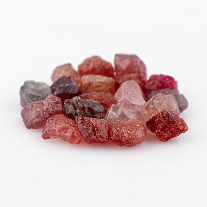 100cts, Wholesale Natural Raw Gemstones, Bulk Rough Stones Lot, Loose Crystal Supplies for Jewelry Making, Untreated Assorted Rough, Chakra Healing Crystals, Gem Collection