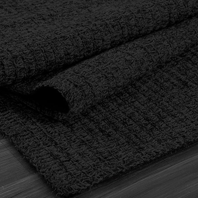 Luul Home Easy Jute Rugs 9x12 Dark Gray Color Living Room Indoor Outdoor Area Rug for Farmhouse Patio and Kitchen Rug High Traffic Washable Easy to Clean Solid Woven Design Outside Carpet (9 x 12)