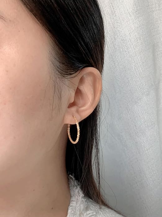 Tassel Earrings for Women Gold Plated Silver Chain Earrings Dainty Minimalist Dangle Drop Studs