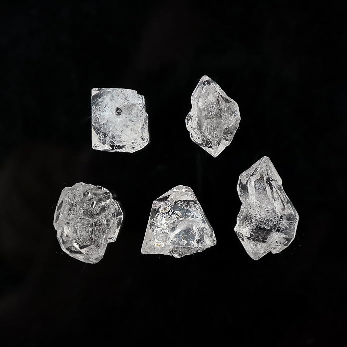 5pcs, Wholesale Raw Natural Gemstones and Crystals, Assorted Rough Stones, Bulk Loose Rock Supplies, DIY Crafts-Jewelry Making, Wire Wrapping, Gem Collection