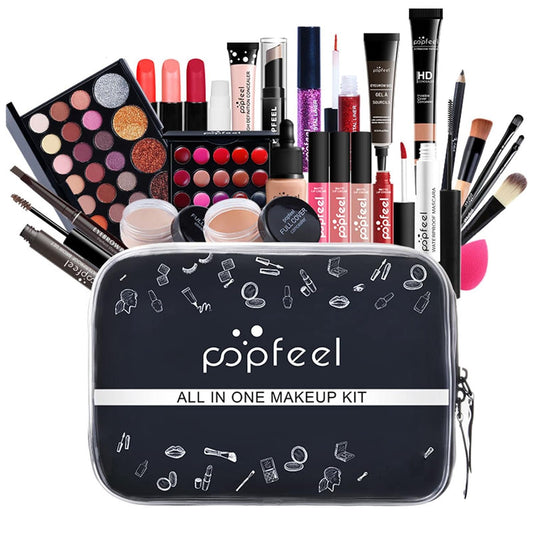 Makeup Kit for Women Full Kit, 26PCS Multi-Purpose Makeup Kit All-in-One Makeup Gift Set Makeup Essential Starter Kit, Compact and Lightweight Design for Girls, Women
