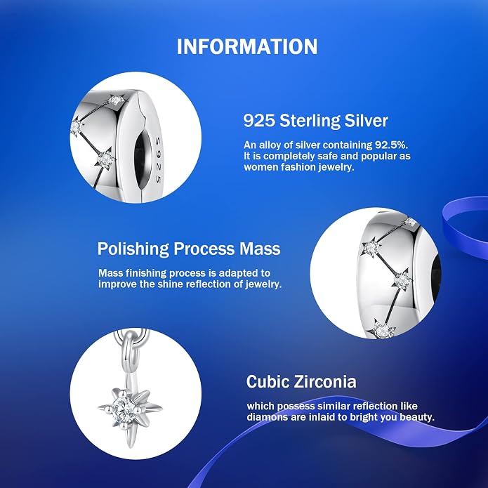 NINGAN 925 Sterling Silver Charm Golden Love Charm Buckle Safety Chain Travel Bead Firefly Dragonfly Pendant, Suitable for Women Bracelet and Necklace as Gift from Mom and Friends