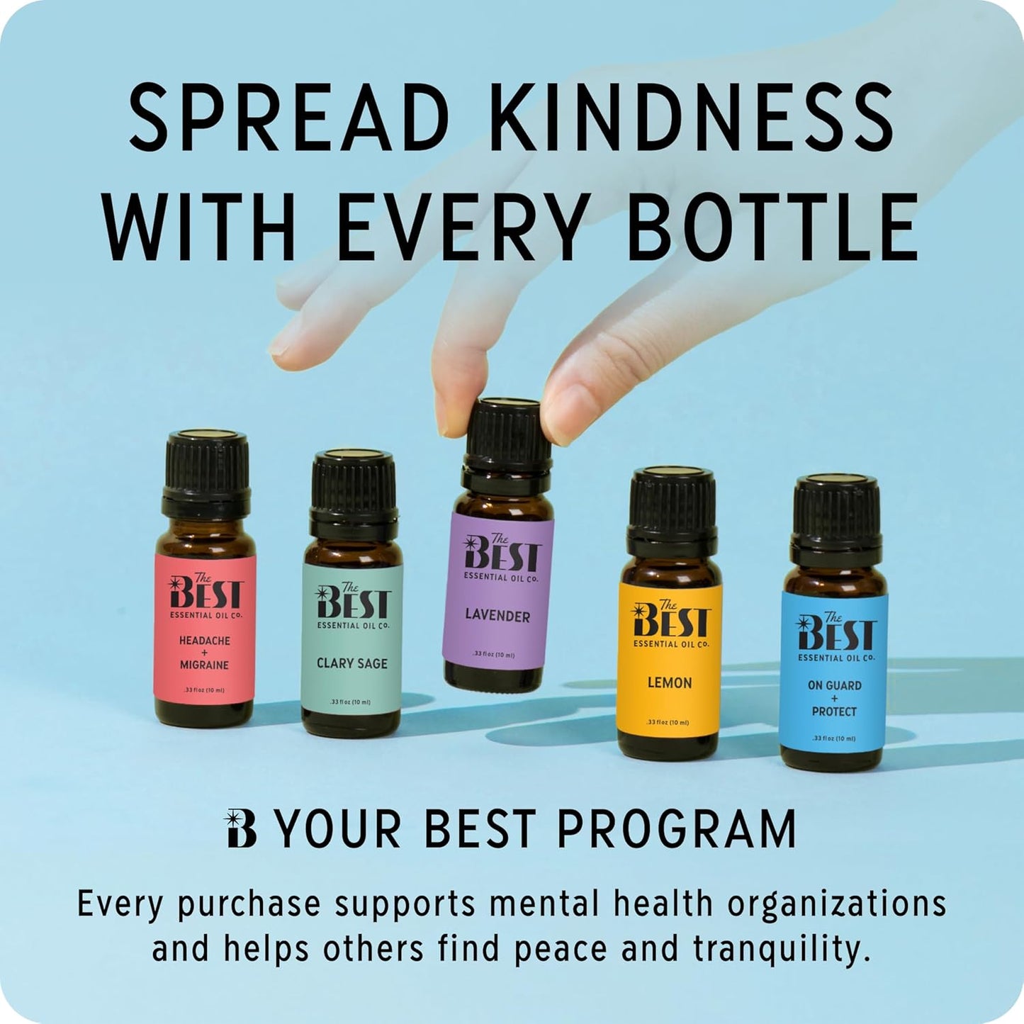 The Best Santal + Patchouli Essential Oil Roll-On Blend- Premium Grade- Pre-Diluted in Coconut Oil- Ready to Use- 10 ml (.33 fl oz)