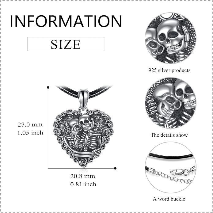 VONALA S925 Sterling Silver Celtic Owl/Moon Wolf/Horse/Dragon/Viking/Anchor Necklace Celtic Knot Pendant Necklace Irish Vintage Necklace Gifts for Women Teens Men Unisex