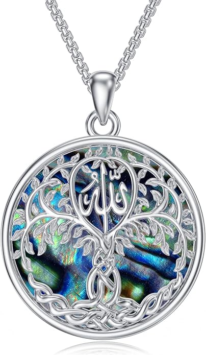 S925 Sterling Silver Poseidon Trident/Peace Sign/Coexist Peace Symbol/Pirate/Arrowhead/Flower of Life/Thor's Hammer Jewelry Necklace Gifts for Women Men