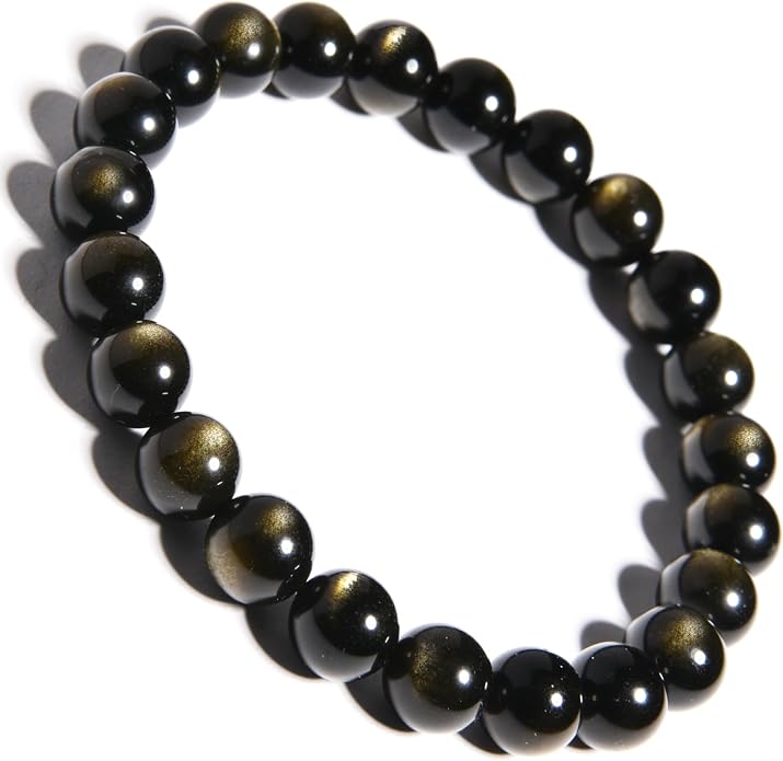 ILLUMINIA 5A Grade Natural Crystal Gemstone Bracelet | Healing Energy Charged Quartz Stone Bead | Handcrafted Stretch Bracelet for Women Men Teens