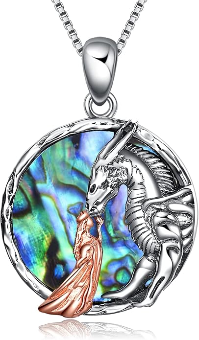 LUHE Animal Necklace Sterling Silver Cute Pendant Jewelry Gifts for Women and Teens